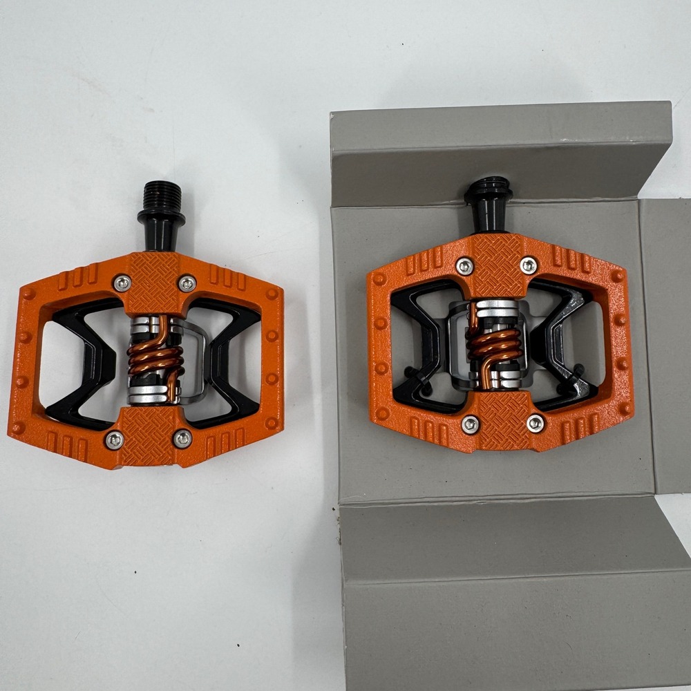Crankbrothers Mallet 2 Pedals Unisex OS Orange‎ Black Clipless MTB Platform